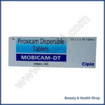 Mobicam 20 mg Dt Tablets (Piroxicam) - 50-pills