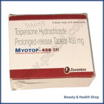 Myotop 450 mg (Tolperisone) - 30-pills