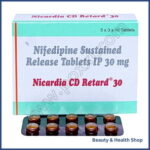 Nicardia Cd 30 mg (Nifedipine) - 60-pills