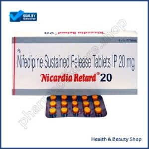 Nicardia Retard 20 mg Nifedipine