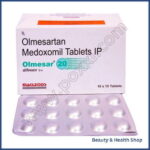 Olmesar 20 mg (Olmesartan) - 30-pills