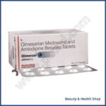 Olmesar A 20 mg/5 mg (Olmesartan/Amlodipine Besilate) - 30-pills