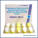 Pioglit Mf 15 (Pioglitazone/Metformin) - 30-pills