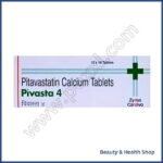 Pivasta 4 mg (Pitavastatin) - 30-pills