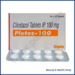 Pletoz 100 mg (Cilostazol) - 30-pills