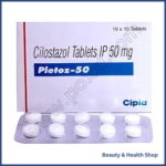 Pletoz 50 mg (Cilostazol) - 60-pills