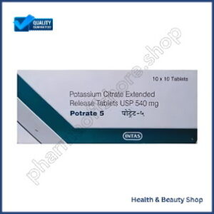 Potrate 5 mg Potassium Citrate