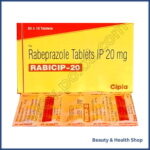 Rabicip 20 mg (Rabeprazole) - 60-pills