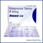 Razo 20 mg (Rabeprazole) - 60-pills