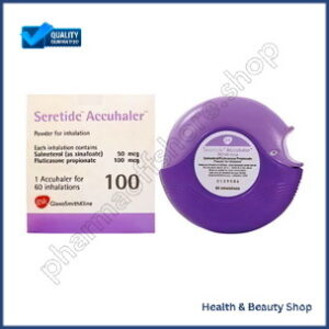 Seretide Accuhaler 50 mcg 100 mcg Salmeterol Fluticasone