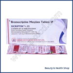 Sicriptin 1.25 mg Tablets (Bromocriptine) - 30-pills