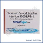 Sifasi Aqua 5000 Hcg (Human Chorionic Gonadotropin) - 3-vials