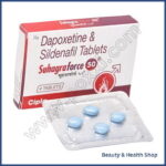 Suhagra Force 50 mg (Sildenafil/Dapoxetine) - 28-pills