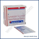 Sumatriptan 25 mg (Sumatriptan) - 100-pills