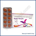 Super Tastylia (Tadalafil/Dapoxetine) - 60-pills