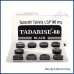 Tadarise Black 80 mg (Tadalafil) - 90-pills