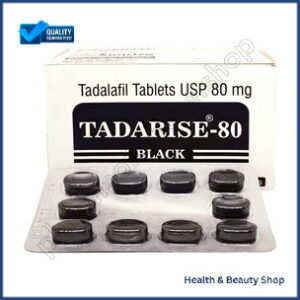 Tadarise Black 80 mg Tadalafil