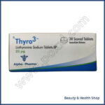 Thyro 3 (Liothyronine Sodium) - 60-pills