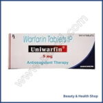 Uniwarfin 5 mg (Warfarin) - 60-pills