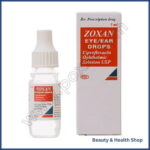 Zoxan Eye Drops 5 Ml (Ciprofloxacin) - 3-bottles