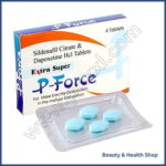 Extra Super P Force 100 mg (Sildenafil/Dapoxetine) - 40-pills