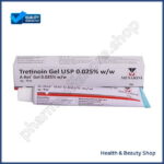 A Ret Gel 0.025% (Tretinoin) - 3-tubes