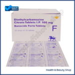 Banocide Forte 100 mg (Diethylcarbamazine) - 60-pills