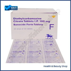 Banocide Forte 100 mg (Diethylcarbamazine)