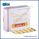 Cardivas 25 mg (Carvedilol) - 30-pills