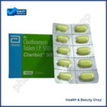 Claribid 500 mg (Clarithromycin) - 30-pills